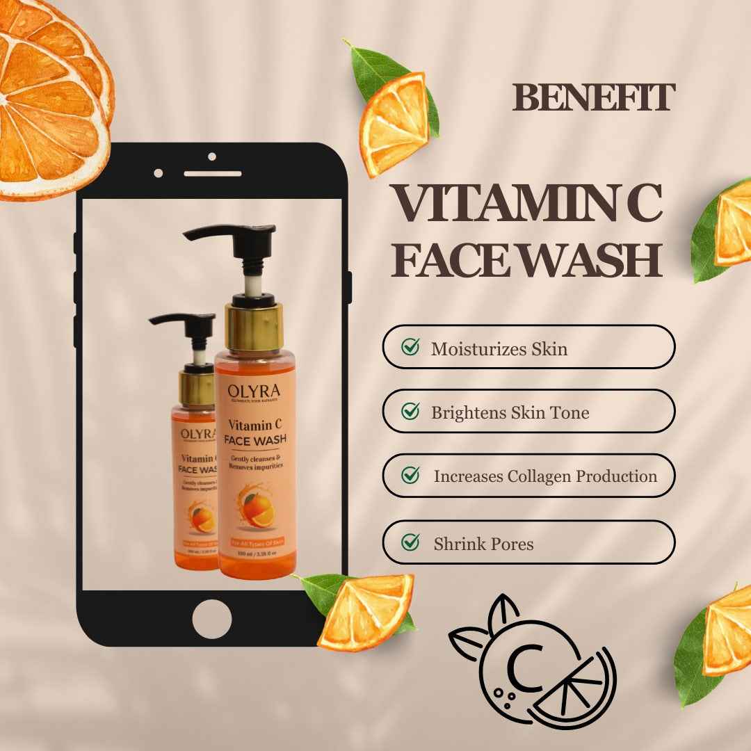Bright & Clean Vitamin C Facewash